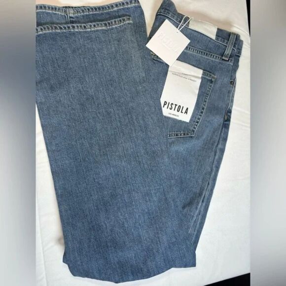 Pistola Cassie Super High Rise Jeans, Cove, Size 30 - Picture 6 of 8